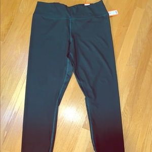 MAURICES Green Ombré Workout Full length Leggings